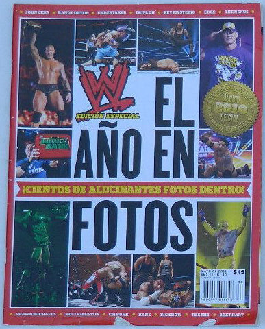 WWE 2010 photos from Mexico May 2011, El Año en Fotos Magazine PWcatalog