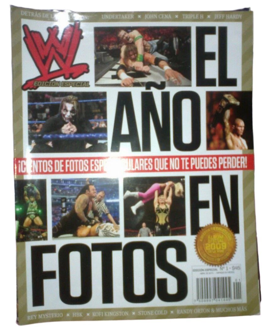 WWE 2009 photos from Mexico, El Año en Fotos Magazine PWcatalog