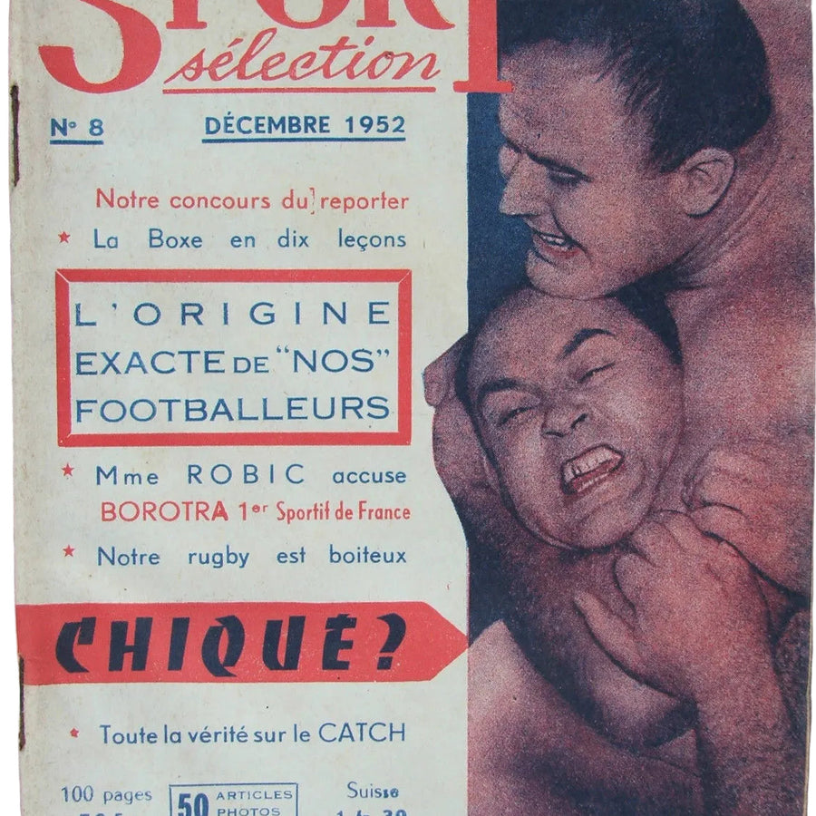 Sport Sélection N° 8 December 1952 from France