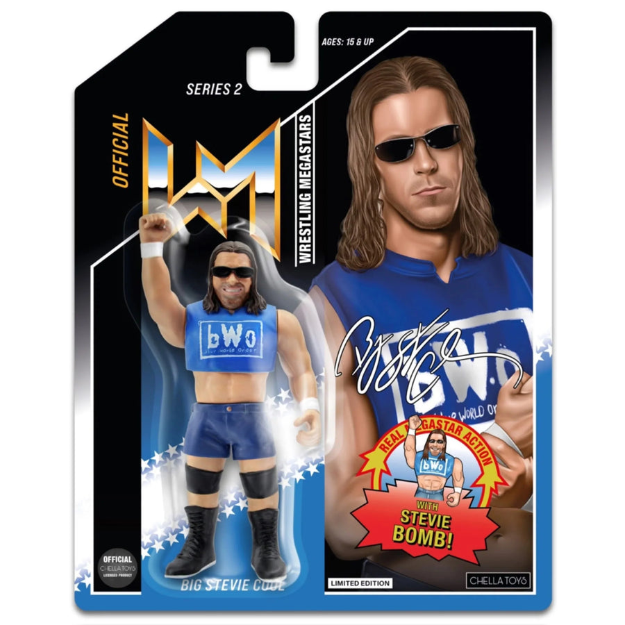 Chella Toys Wrestling Megastars 2 Big Stevie Cool Action & Toy Figures Pwcatalog