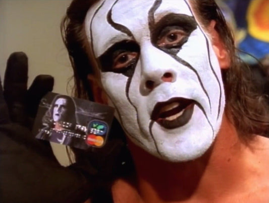 Sting WCW Mastercard credit card 1998