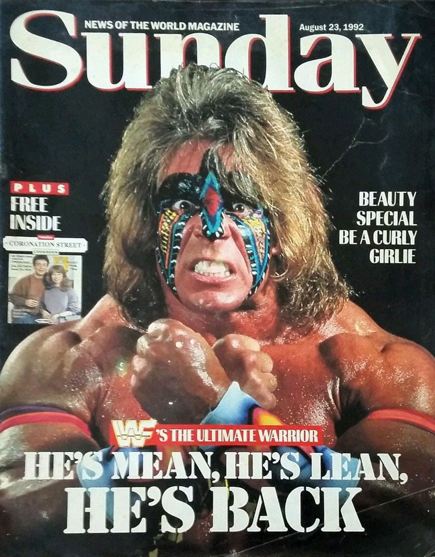Sunday Magazine August 1992 Magazine PWcatalog