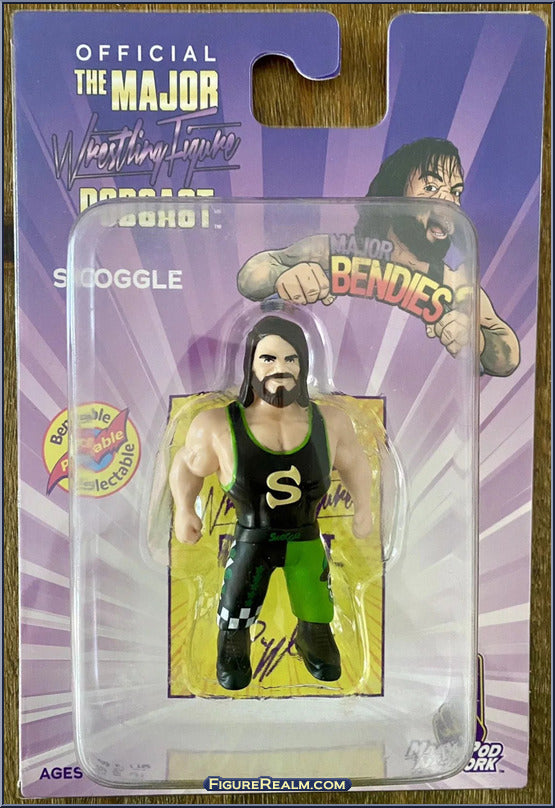 Major Wrestling Figure Podcast Major Bendies Series 1 Swoggle Action & Toy Figures PWcatalog
