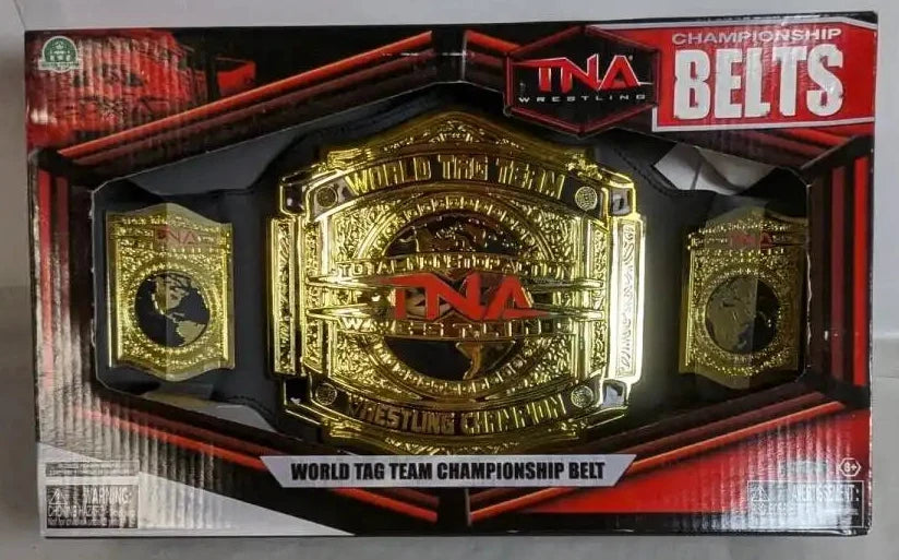 TNA Tag Team Championship Foam Belt by Jakks Pacific 2010 PWcatalog