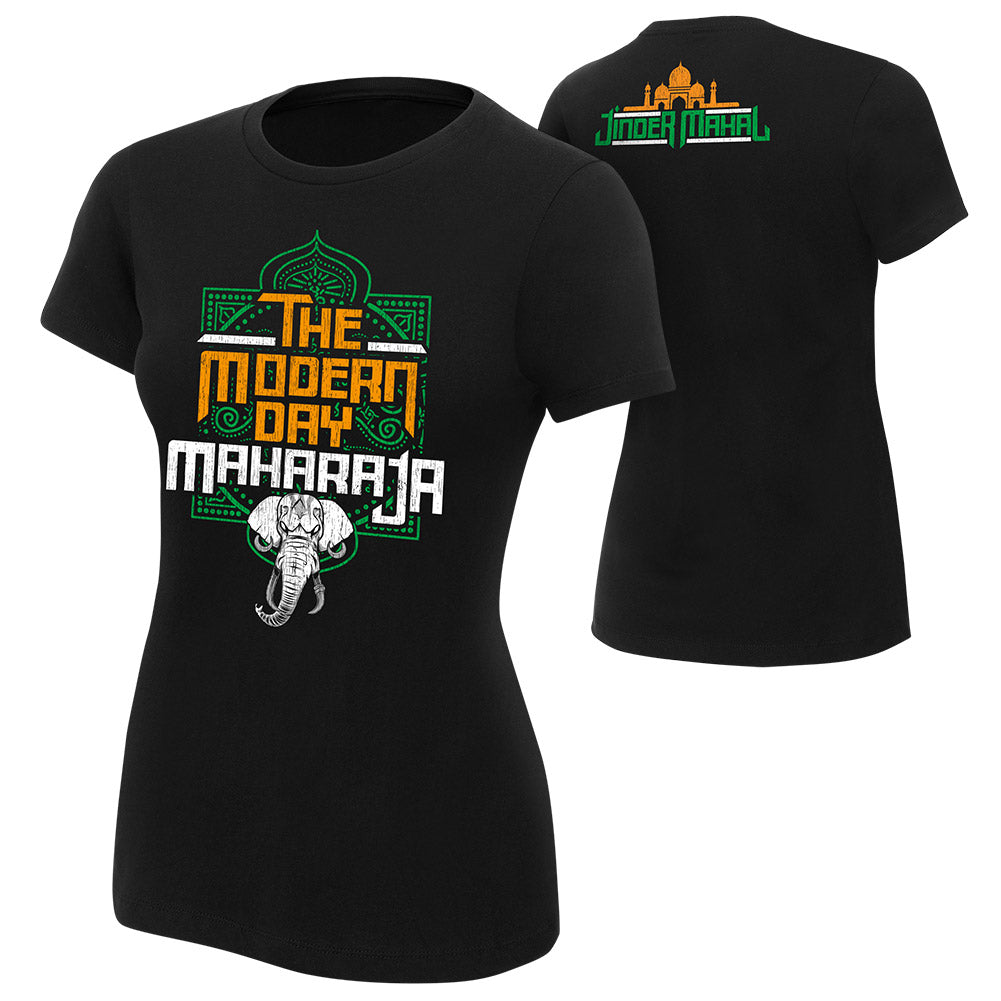 Jinder Mahal "Modern Day Maharaja" Women's Authentic T-Shirt