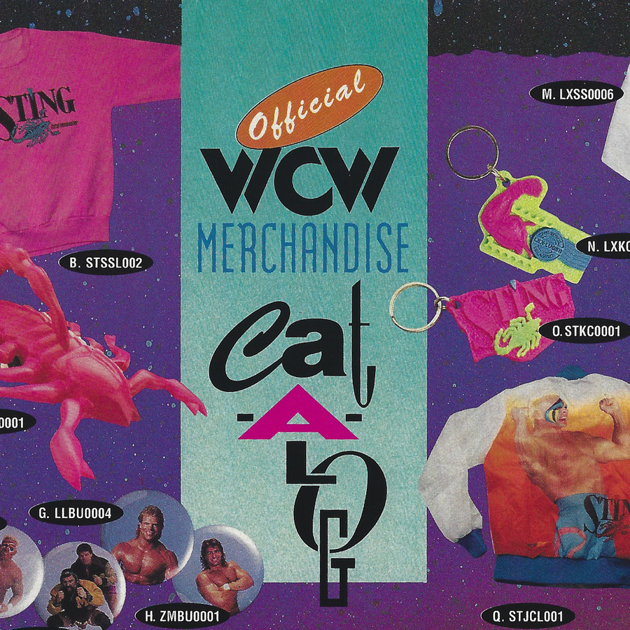 WCW Catalog 1992 Magazine PWcatalog