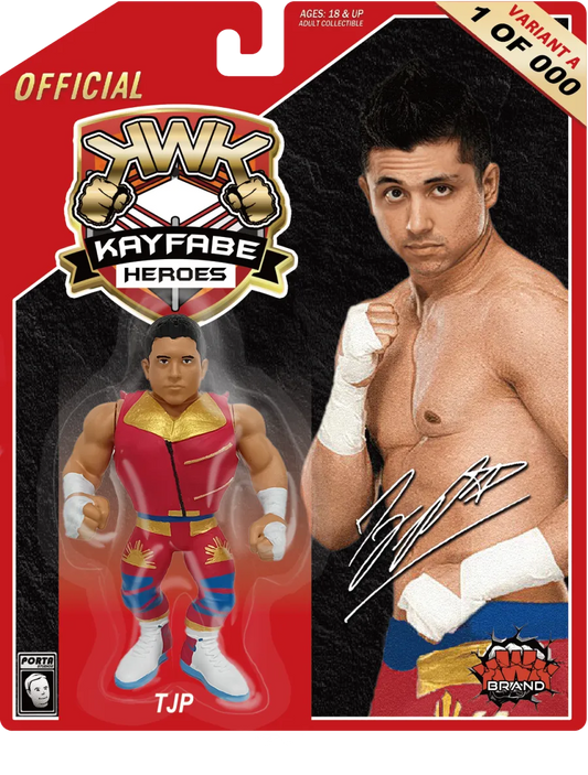 KWK Kayfabe Heroes Series 2 TJP [Variant A] PW Catalog