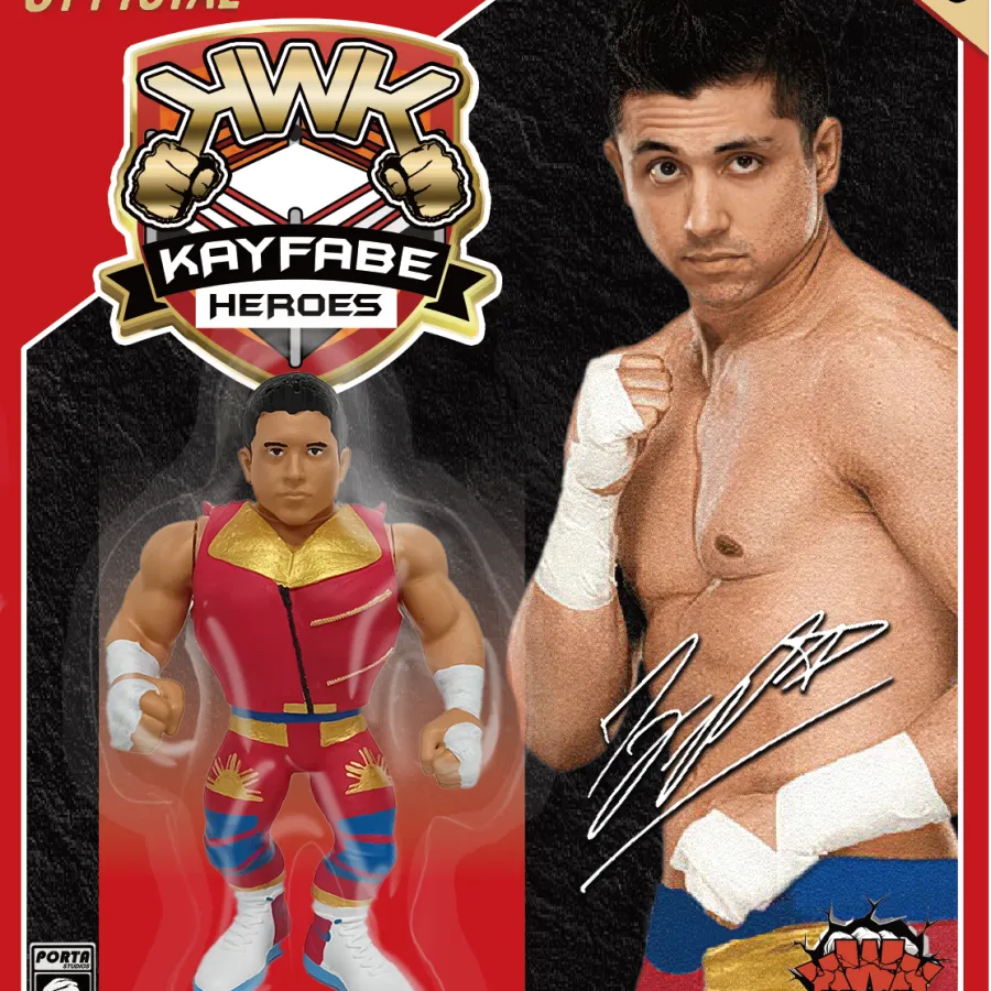 KWK Kayfabe Heroes Series 2 TJP [Variant A] PW Catalog