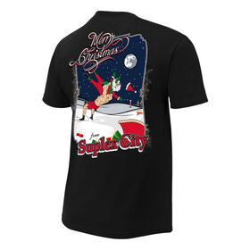 Brock Lesnar "Suplex City North Pole" Holiday T-Shirt T-Shirt PW Catalog