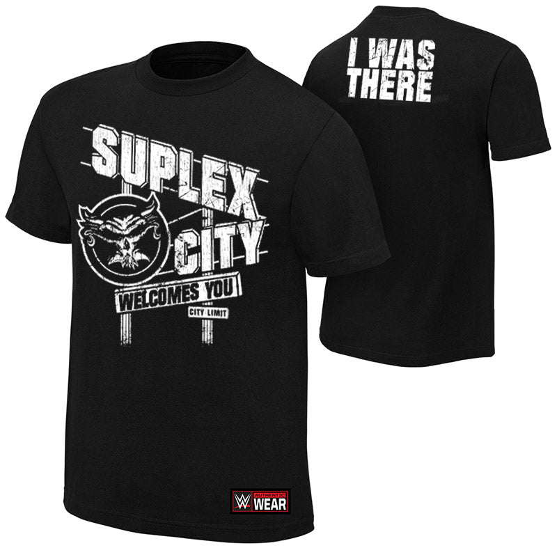 Brock Lesnar "Suplex City Welcomes You" Authentic T-Shirt T-Shirt PW Catalog