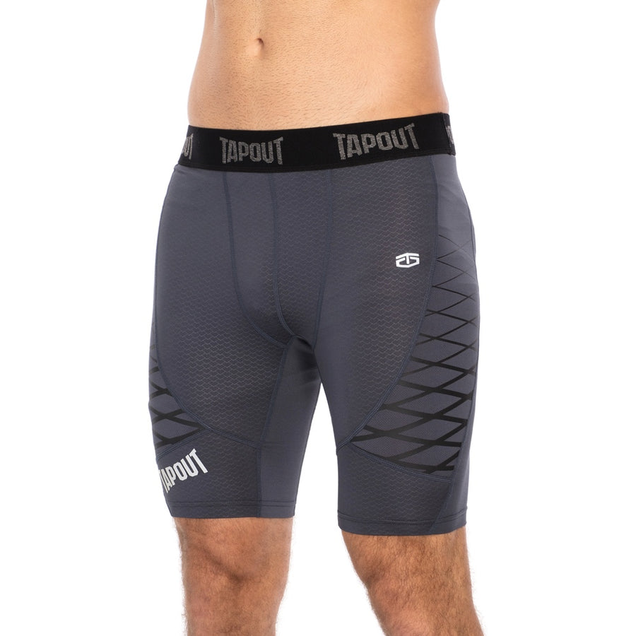 Tapout Ebony Power Tech Men's Compression Short
