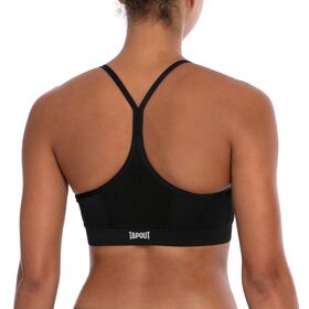 Tapout "Power Button" Black Metallic Bra