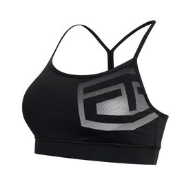 Tapout "Power Button" Black Metallic Bra