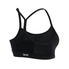 Tapout "Power Button" Black Metallic Bra