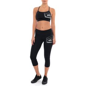 Tapout "Power Button" Black Metallic Bra