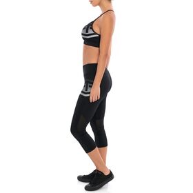 Tapout "Power Button" Black Metallic Bra
