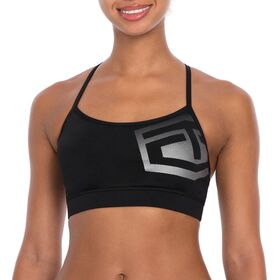 Tapout "Power Button" Black Metallic Bra
