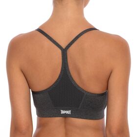 Tapout "Power Button" Charcoal Heather Bra