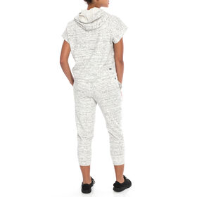 Tapout Cropped Sleeveless Women's Marshmallow Hoodie