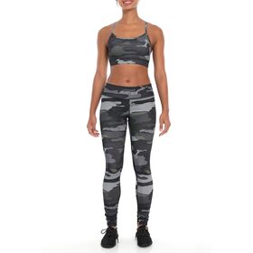 Tapout Women's Black Camo Leggings