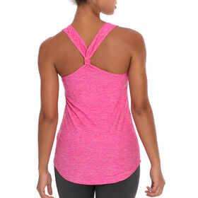 Tapout Back Knot Pink Women's Tank Top