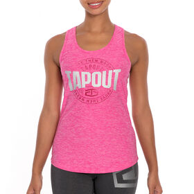 Tapout Back Knot Pink Women's Tank Top