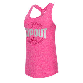Tapout Back Knot Pink Women's Tank Top
