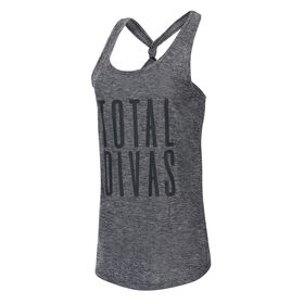 Tapout Back Knot Black Heather Women's Tank Top