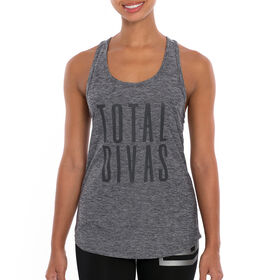 Tapout Back Knot Black Heather Women's Tank Top