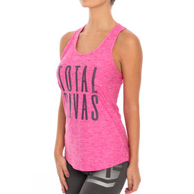 Tapout Back Knot Pink Women's Tank Top