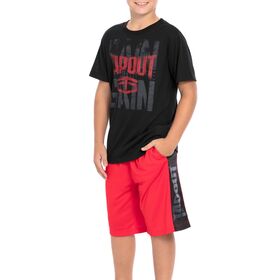 Tapout "Court Kings" Youth Flame Scarlet Shorts