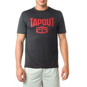 Tapout Black Heather "Wrecking Crew" Red T-Shirt T-Shirt PW Catalog