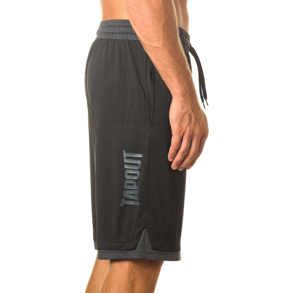 Tapout "War Room" Black Heather Shorts