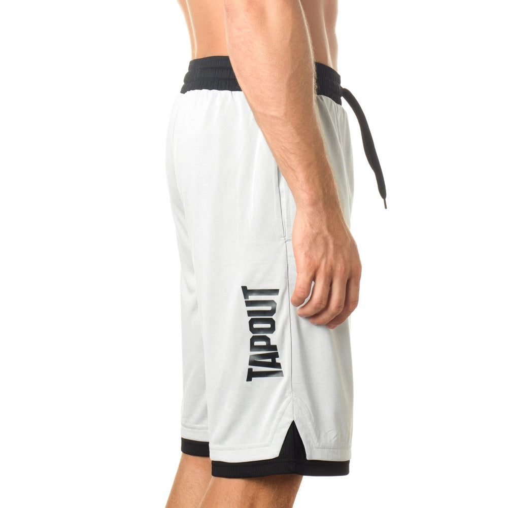 Tapout "War Room" White Shorts