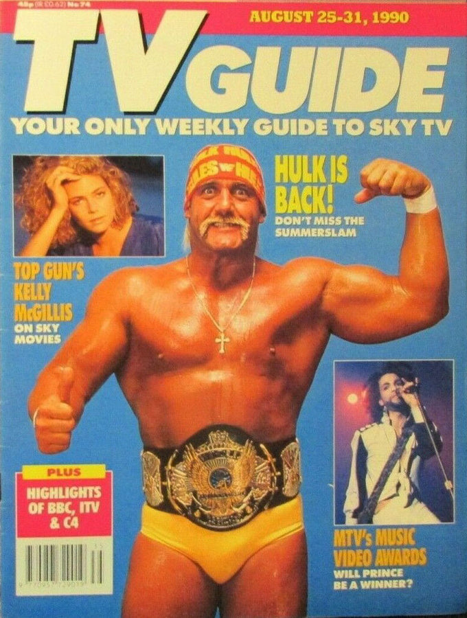 TV Guide August 1991 Hulk Hogan Magazine PWcatalog