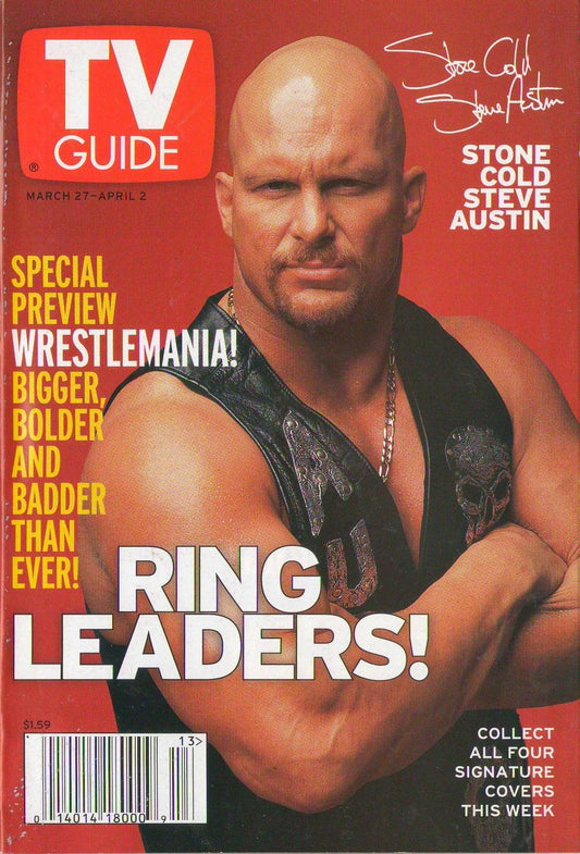 TV Guide March 1999 Steve Austin 1 of 4