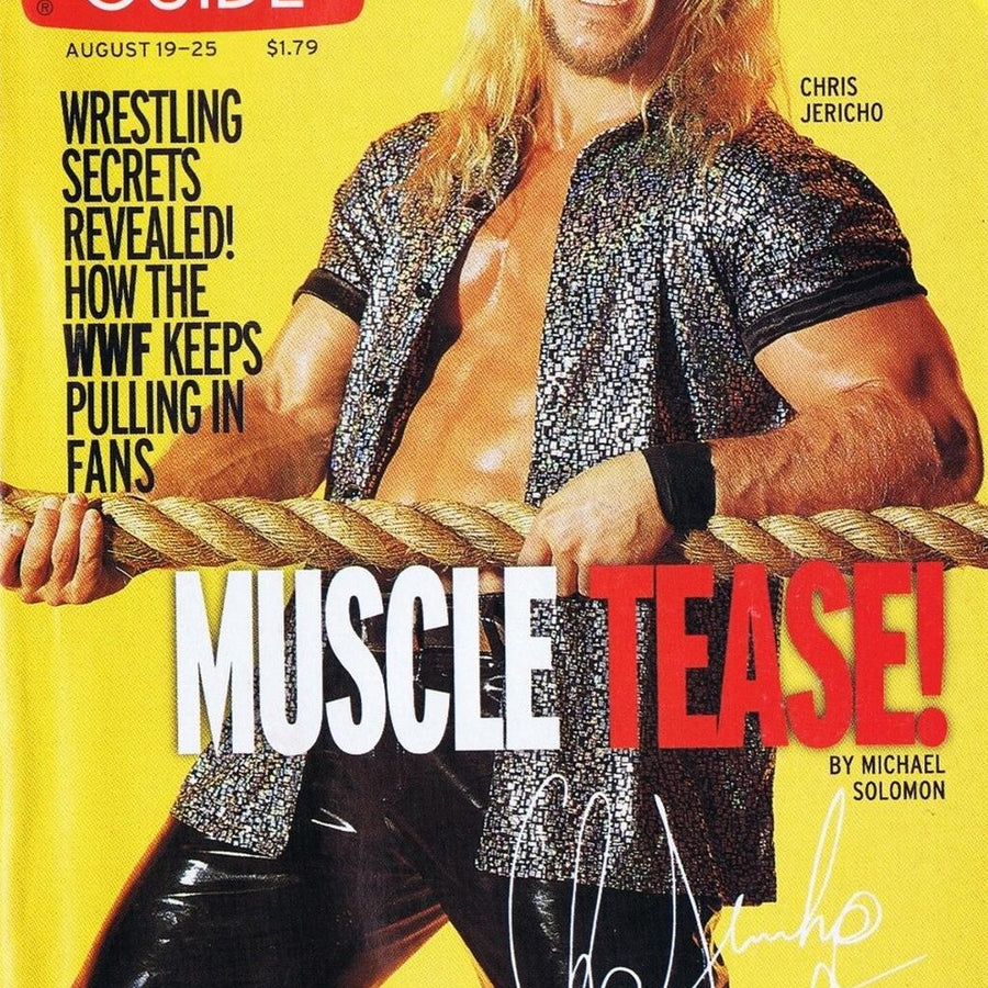 TV Guide August 2000 Chris Jericho 1 of 4 Magazine PWcatalog