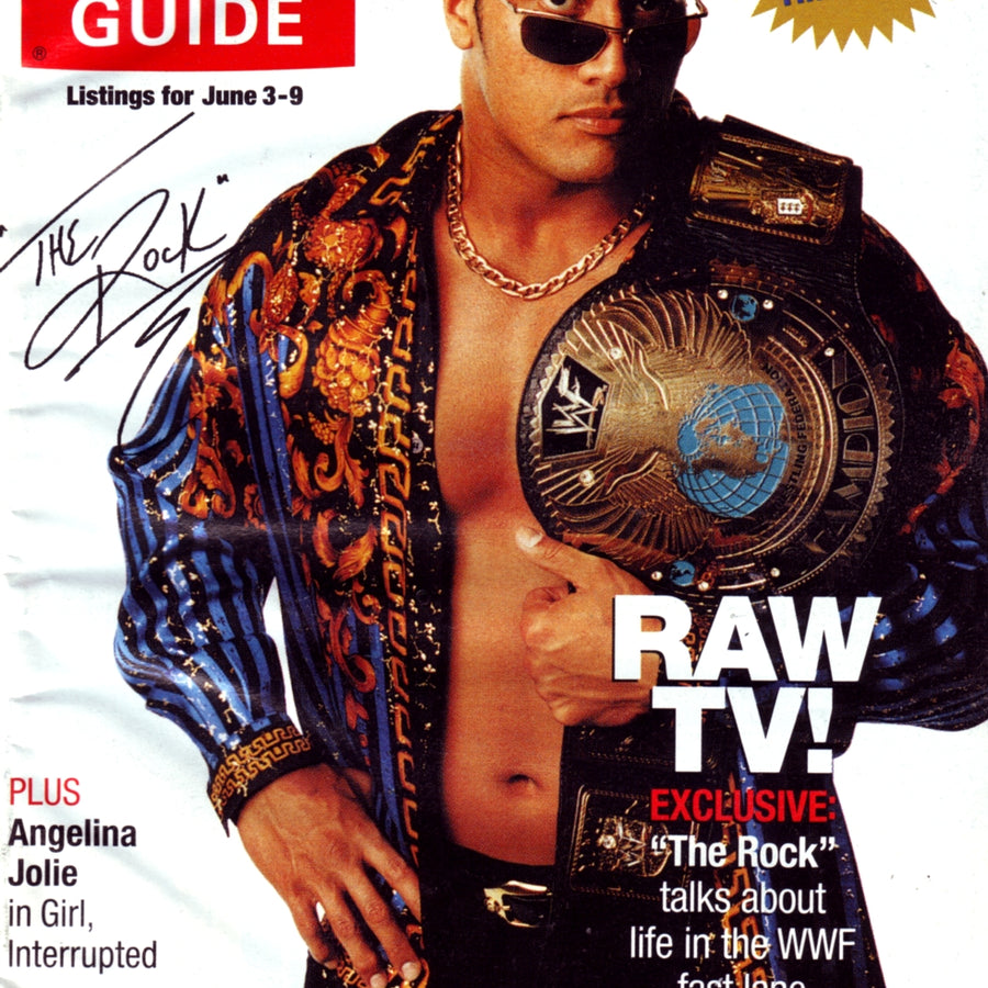 TV Guide Canada The Rock Magazine June 3-9 2000 1 of 4 Magazine PWcatalog