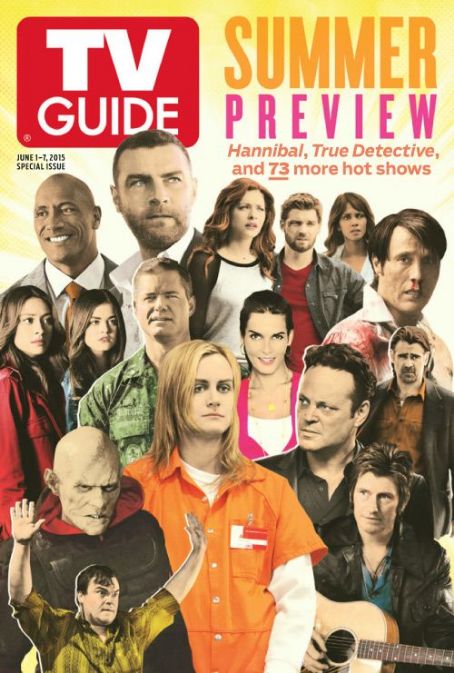 TV Guide June 2015 The Rock Magazine PWcatalog