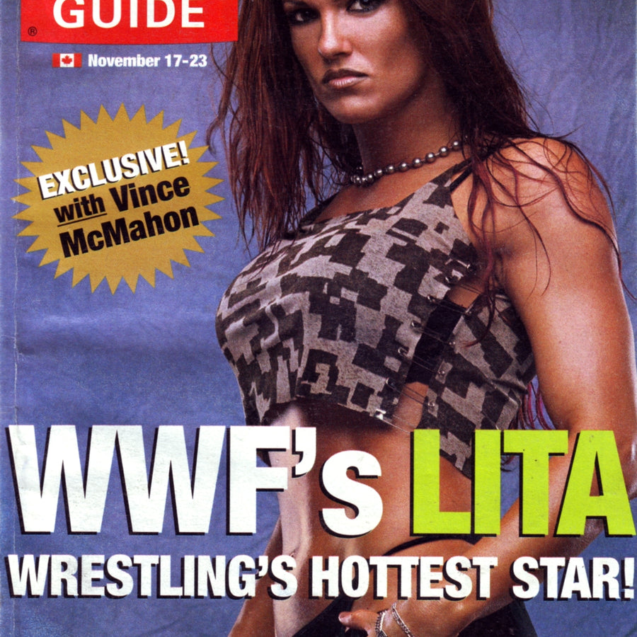 TV Guide Canada Lita Vol 25 # 46 November 2001 Magazine PWcatalog