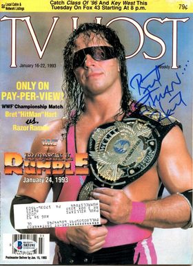 TV Host Bret Hart