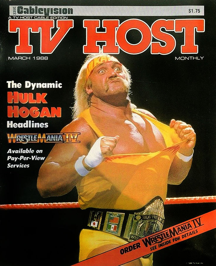 TV Host Weekly March 1998 Hulk Hogan Magazine PWcatalog
