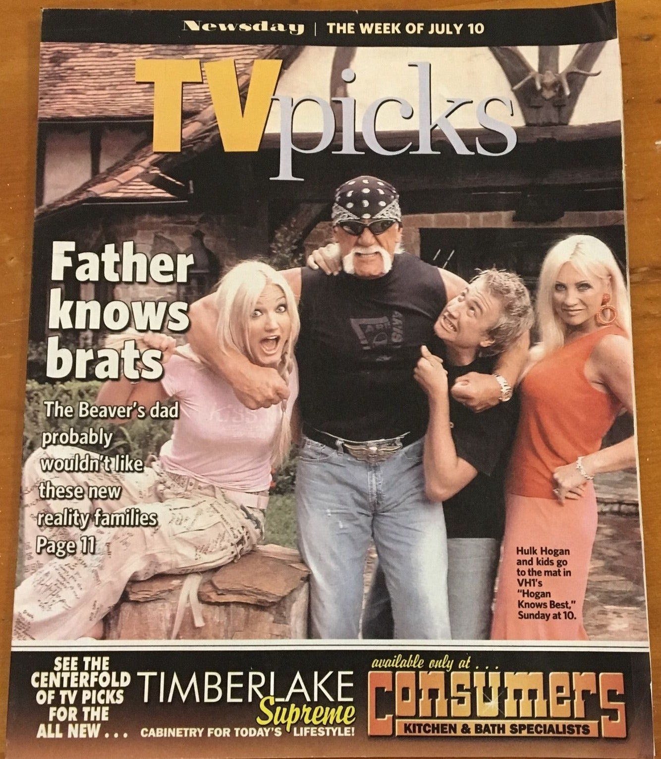 TV PICKS July 2005  Hulk Hogan