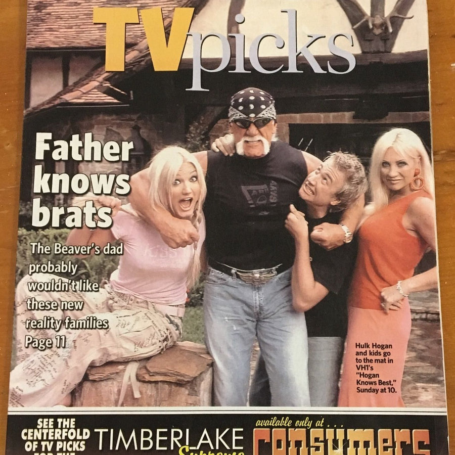 TV PICKS July 2005 Hulk Hogan Magazine PWcatalog