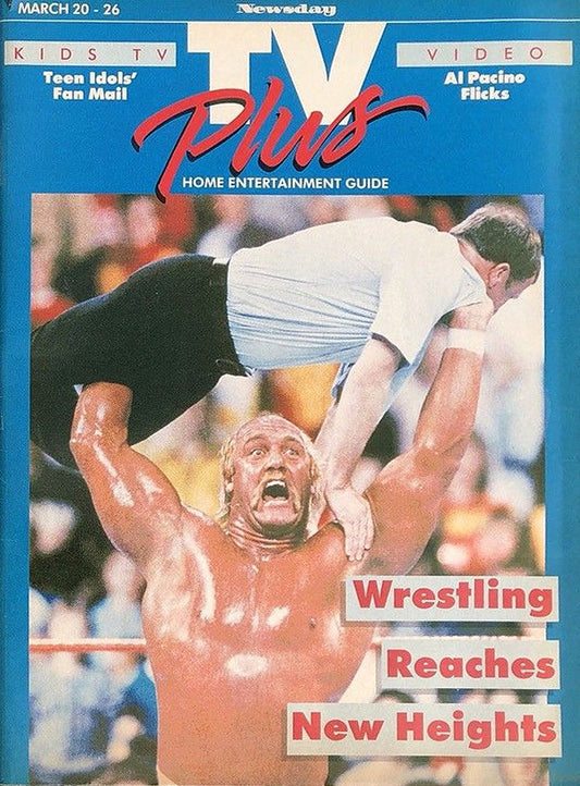 TV Plus March 1988 Hulk Hogan