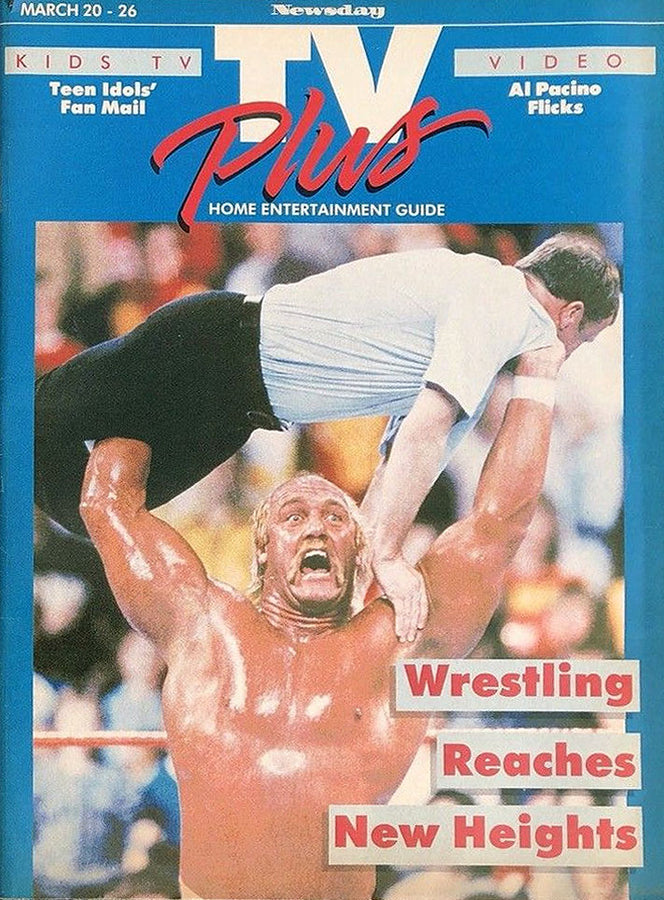 TV Plus March 1988 Hulk Hogan Magazine PWcatalog