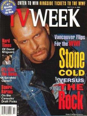TV Week 1999 April Stone Cold Magazine PWcatalog