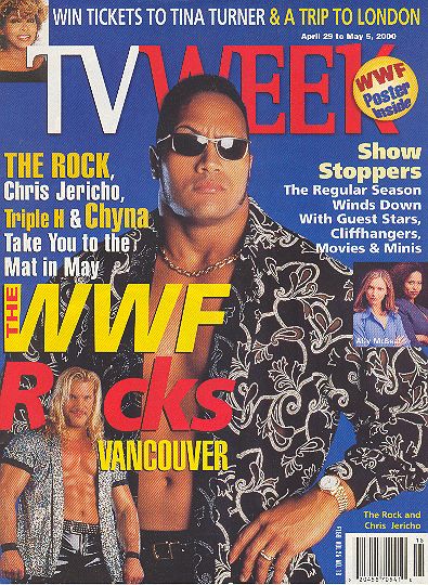 TV Week May 2000 The Rock Magazine PWcatalog