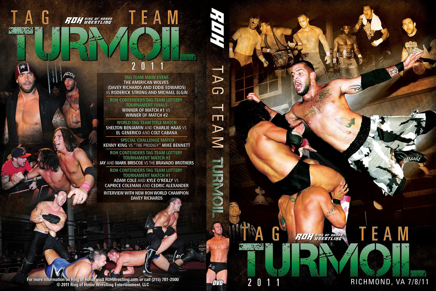 Tag Team Turmoil- Richmond, VA 07/08/11(DVD)