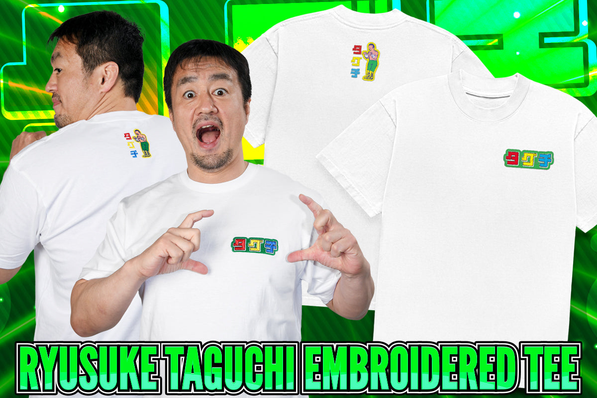 Ryusuke Taguchi Embroidered T-shirt [Pre-Order] T-Shirt PW Catalog